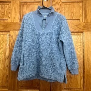 Aerie - Dream Sherpa Quarter-Zip Pullover